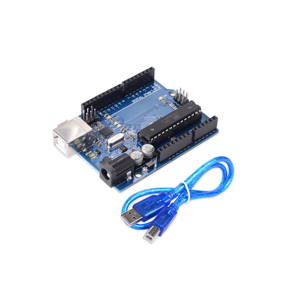 HIMALAYA Basic ATmega328P Board ATmega16U2 med kabel Kompatibel med Arduino Uno R3