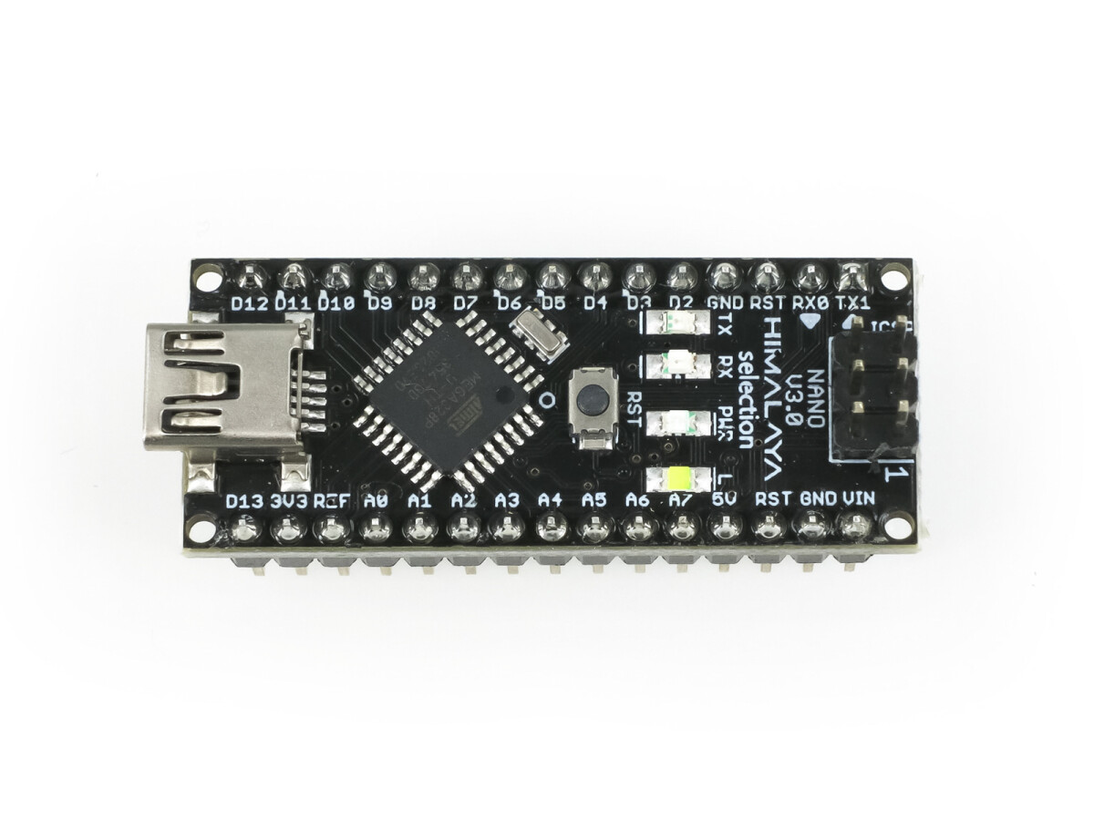 HIMALAYA Basic ATMEGA Board med Mini-USB kabel Kompatibel med Arduino Nano FTDI FT232RL USB UART IC
