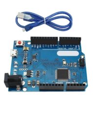 ATMEGA32U4-kort med USB-kabel Kompatibelt med Arduino Leonardo
