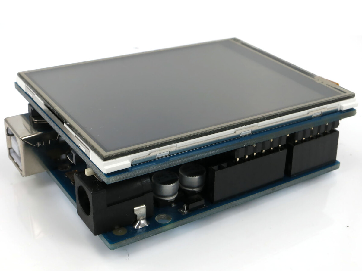 HIMALAYA Arduino Uno R3 med 2,8'' TFT LCD Touch Shield Plug-and-Play