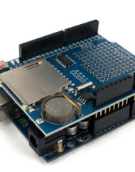 Arduino Uno R3 med XD-204 datalogging-skærm
