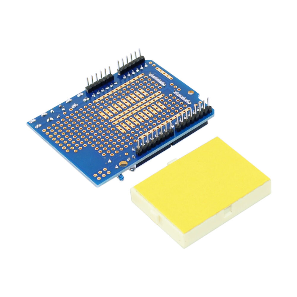 Prototypeskærm V5 + Kompatibel med Arduino Uno R3