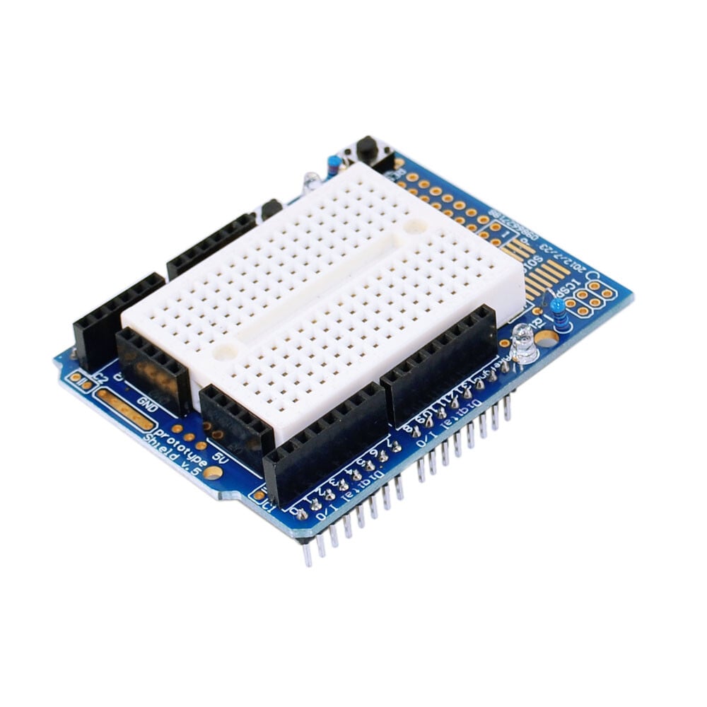 Prototypeskærm V5 + Kompatibel med Arduino Uno R3