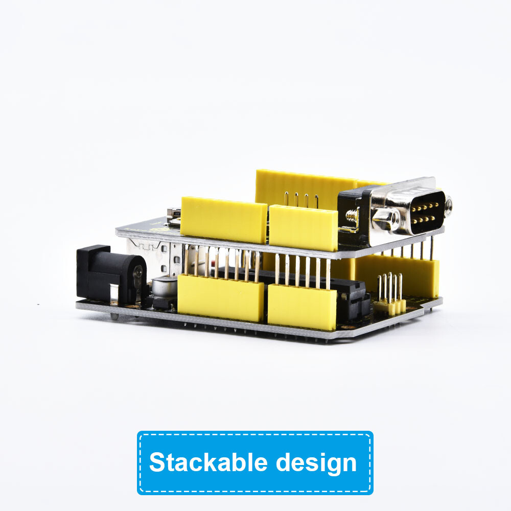 Keyestudio CAN-BUS-skærm MCP2551 Chip til Arduino UNO R3 med SD-stik