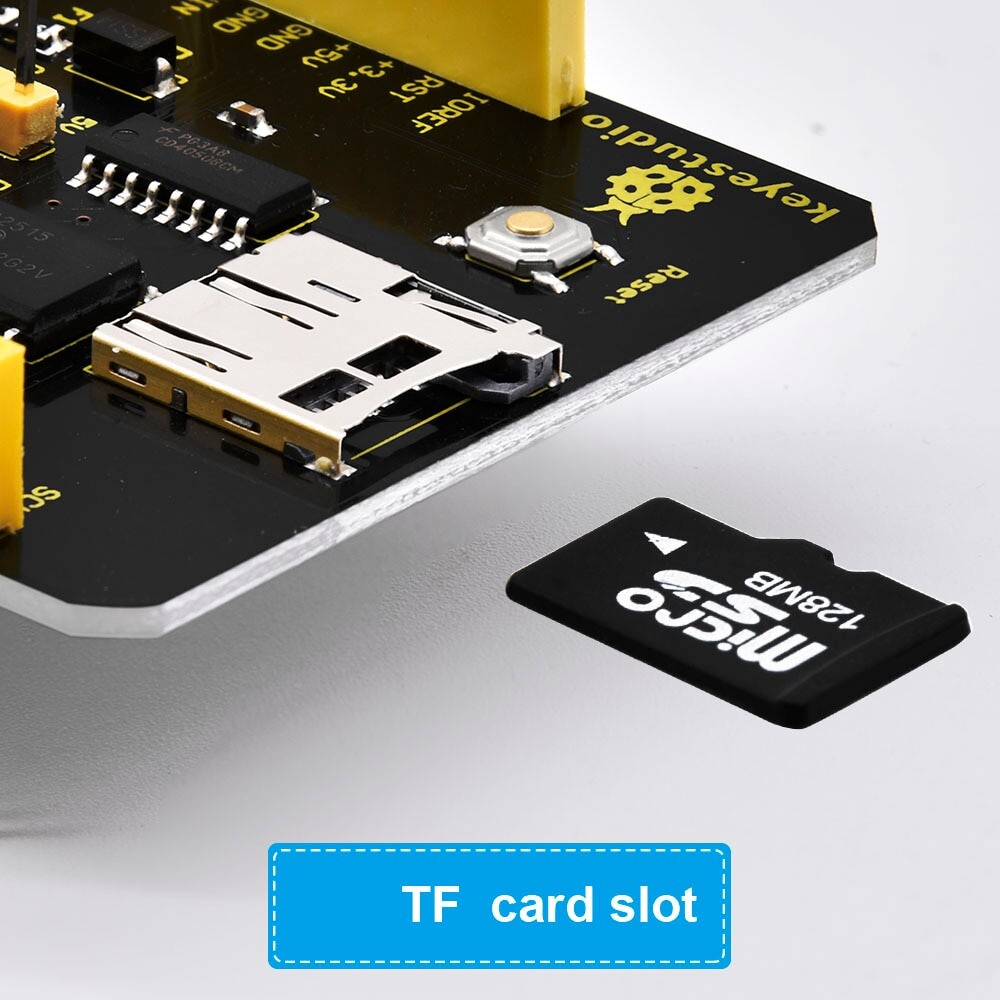 Keyestudio CAN-BUS-skærm MCP2551 Chip til Arduino UNO R3 med SD-stik