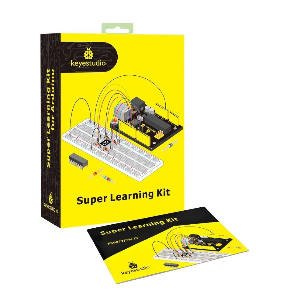 Keyestudio Super Starter Learning Kit for Arduino Education (med Uno R3-kort)