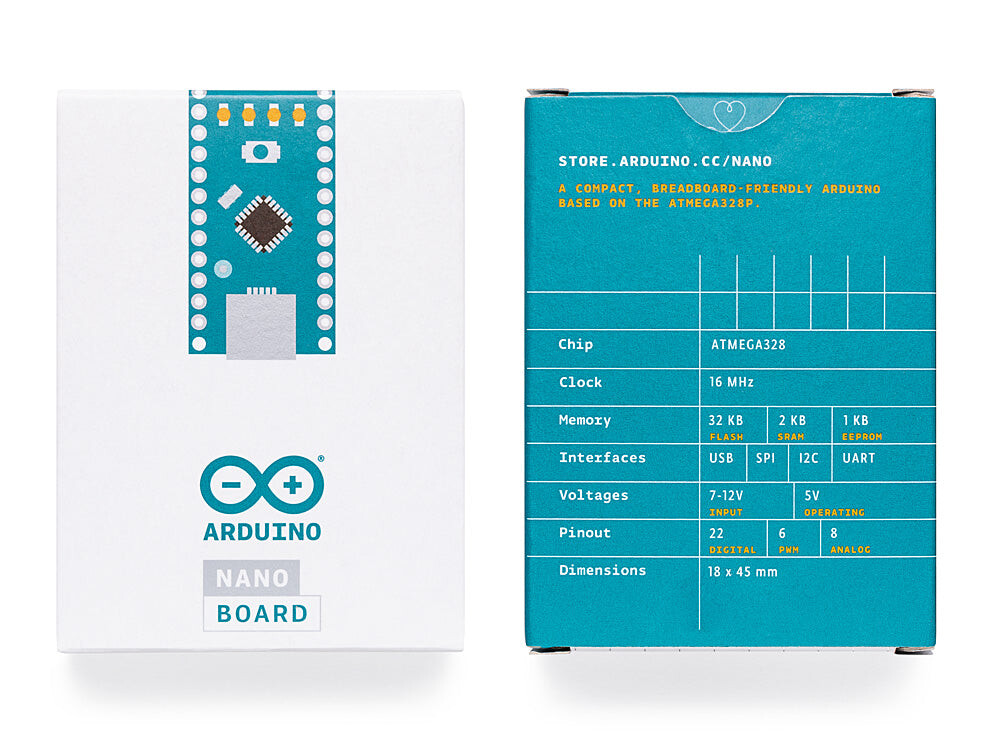 Arduino® Nano ATmega328 Udviklingskort