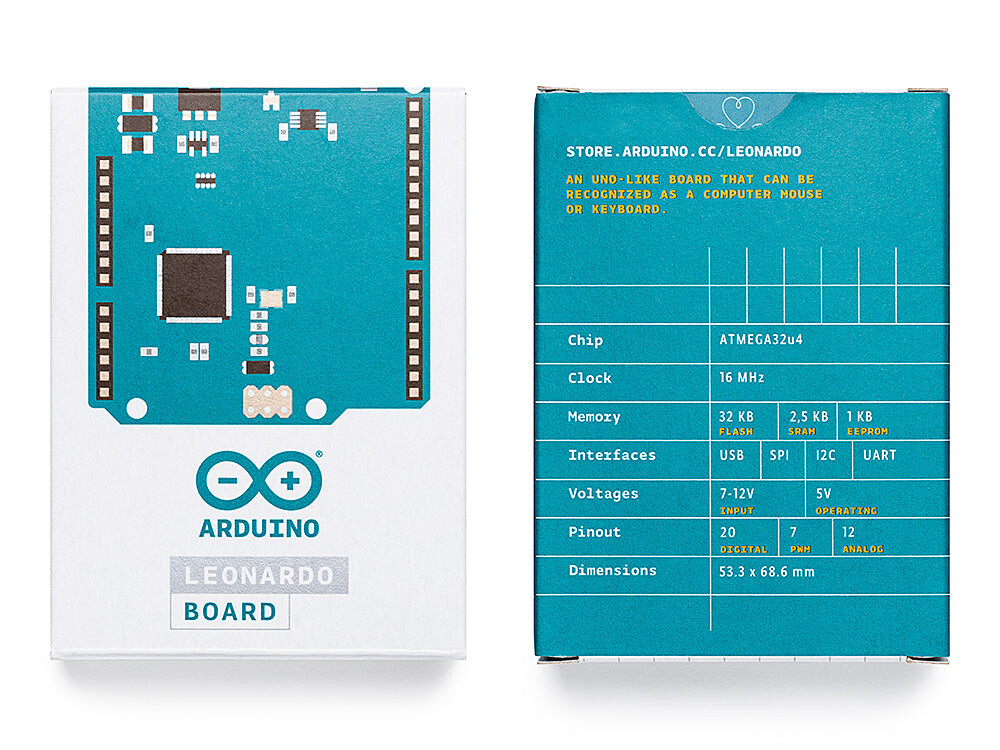 Arduino® Leonardo med header