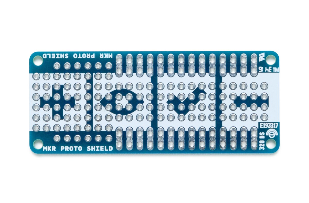 Arduino® MKR Proto Shield Medfølgende hun-hane stik til MKR-kort