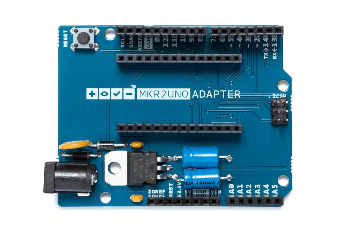 Arduino® MKR2UNO Adapter (Montér MKR1000 til UNO-skærm)