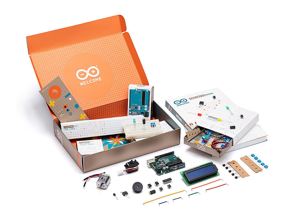 Arduino® Starter Kit, tysk version, til STEM-programmering