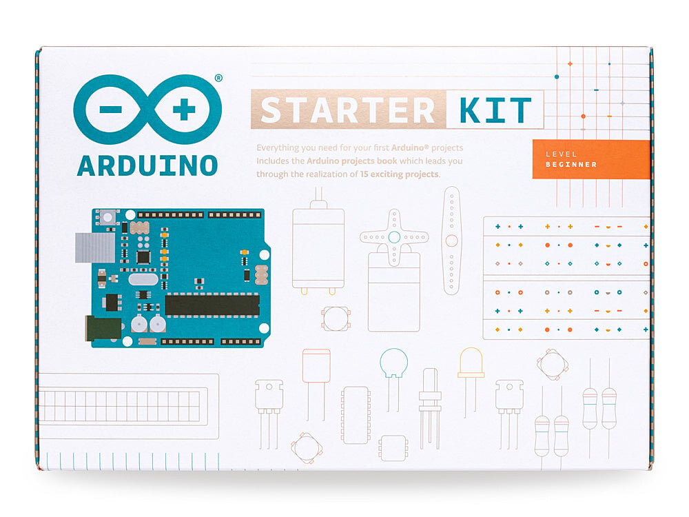 Arduino® Starter Kit, tysk version, til STEM-programmering