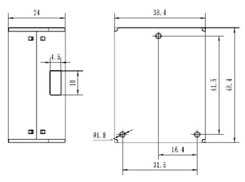 Audiowell Laser Dust Sensor for PM 2.5 Luftkvalitetsmåling DL0001