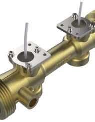 Audiowell Ultrasonn flow sensor til vandmåler eller varmemåler DN20, messingrør til varmemåler HS0002