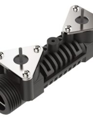 Audiowelle Ultrasondrift flussensor med plastrør til vannmåler DN20 Ultrasonisk måler HS0016