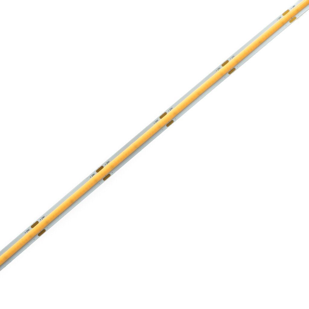 5m grøn COB LED-stribelampe, 24V DC, 480 lys/meter, IP20, indendørs