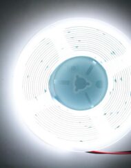 5m COB LED Strip Light, koldt hvidt, 6000K, 24V DC, 528 Leds/Meter, IP20, indendørs