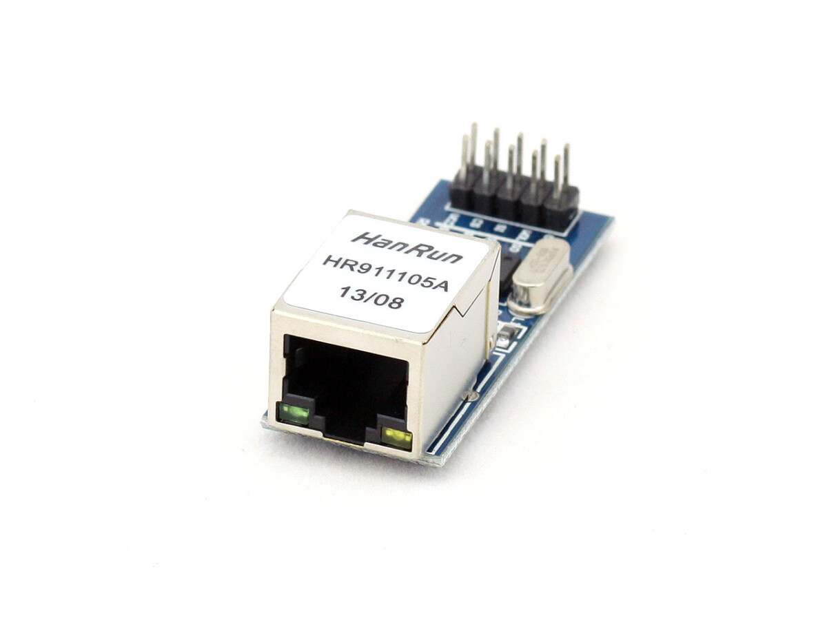 Mini ENC28J60 Ethernet LAN netværksmodul til Arduino, RJ45 med SPI-kommunikation