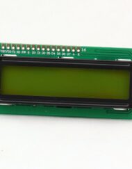 Karakter 16x16 LCD-displaymodul, 1602, sort på grøn, 5V headerstrip