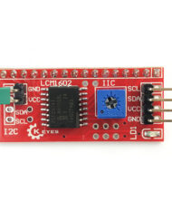 IIC/I2C/SPI Serial Interface Modul kompatibelt med Arduino 1602 LCD