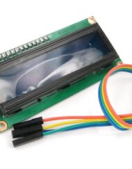 Karakter 16x2 LCD-displaymodul, 1602, hvid på blå, 5V, I2C-interface, HD44780