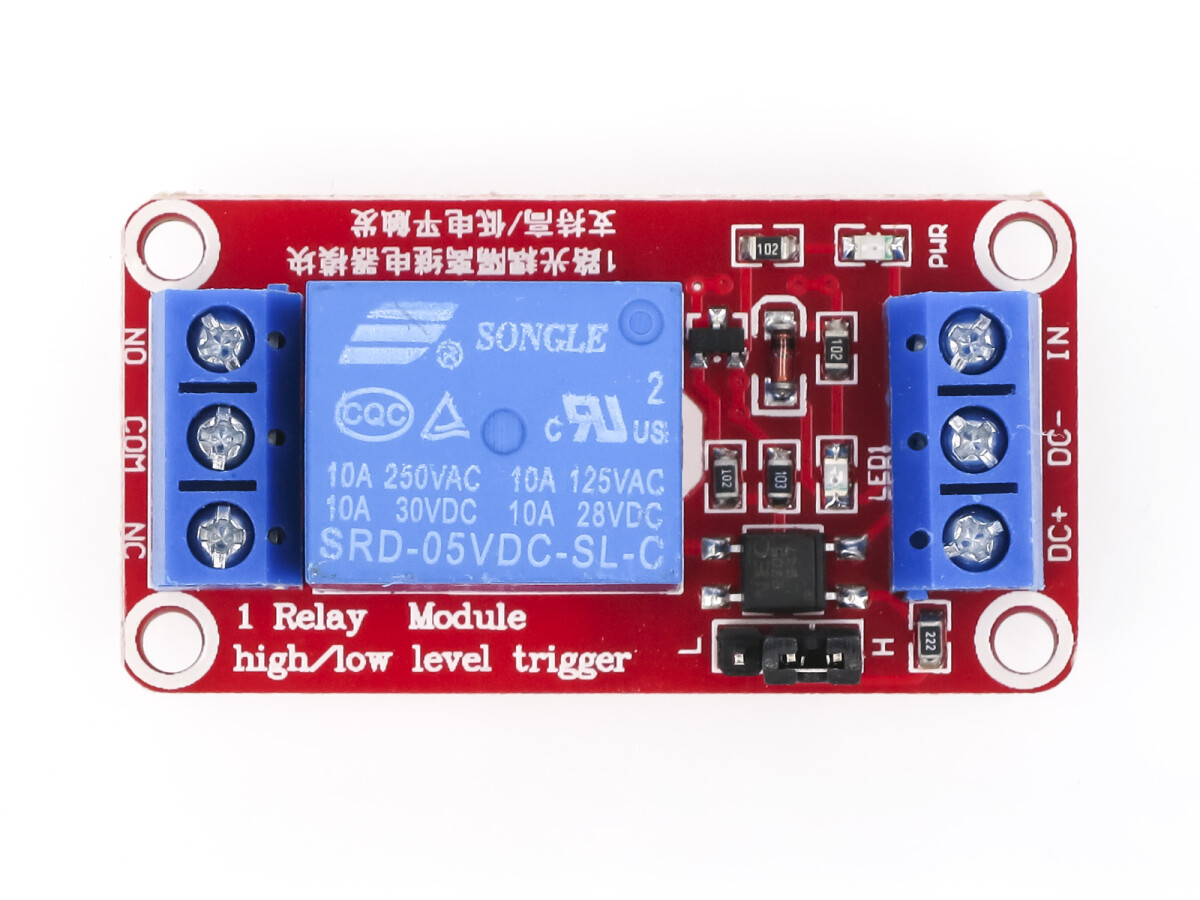 5V/220V 1CH Optocouplers Relæ-skærm Kompatibel med Arduino Optokopplere Relæmodul