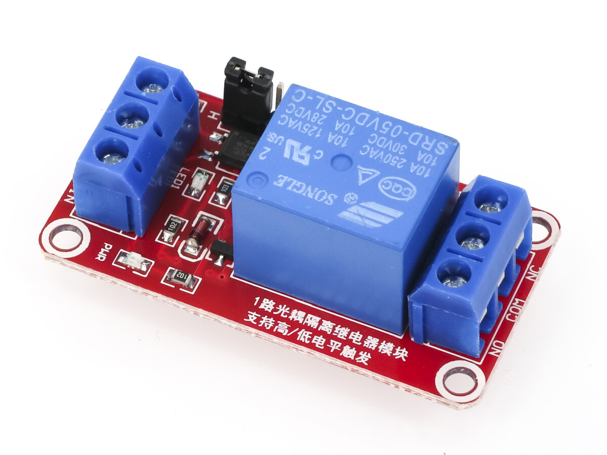 5V/220V 1CH Optocouplers Relæ-skærm Kompatibel med Arduino Optokopplere Relæmodul