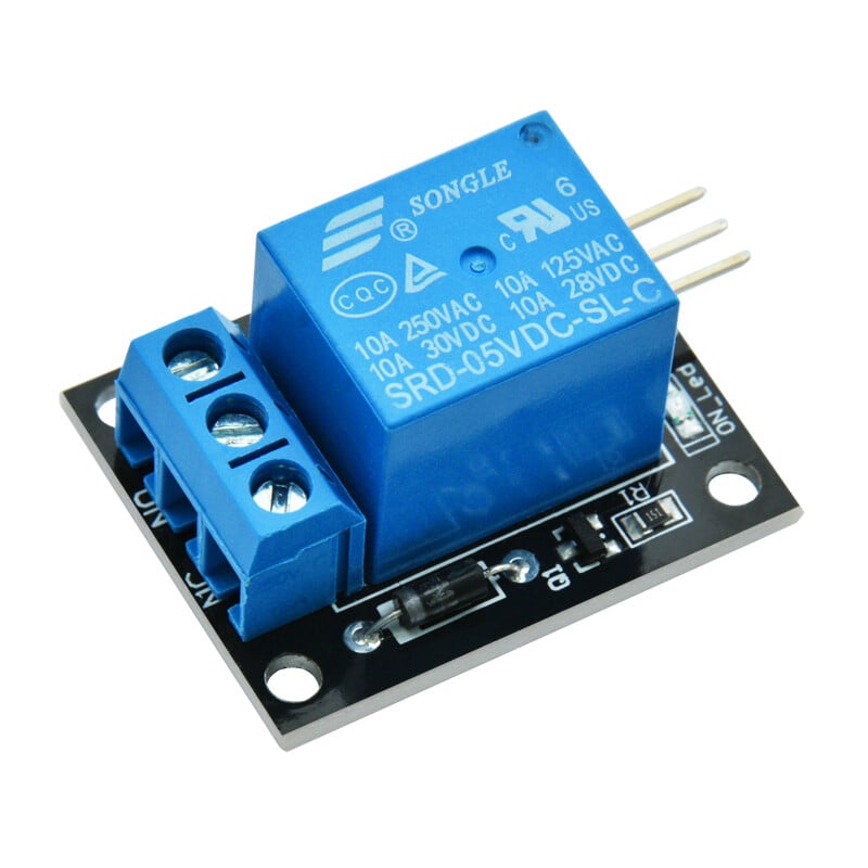 5V/220V 1CH Relæ-skærm kompatibel med Arduino/PIC/ARM