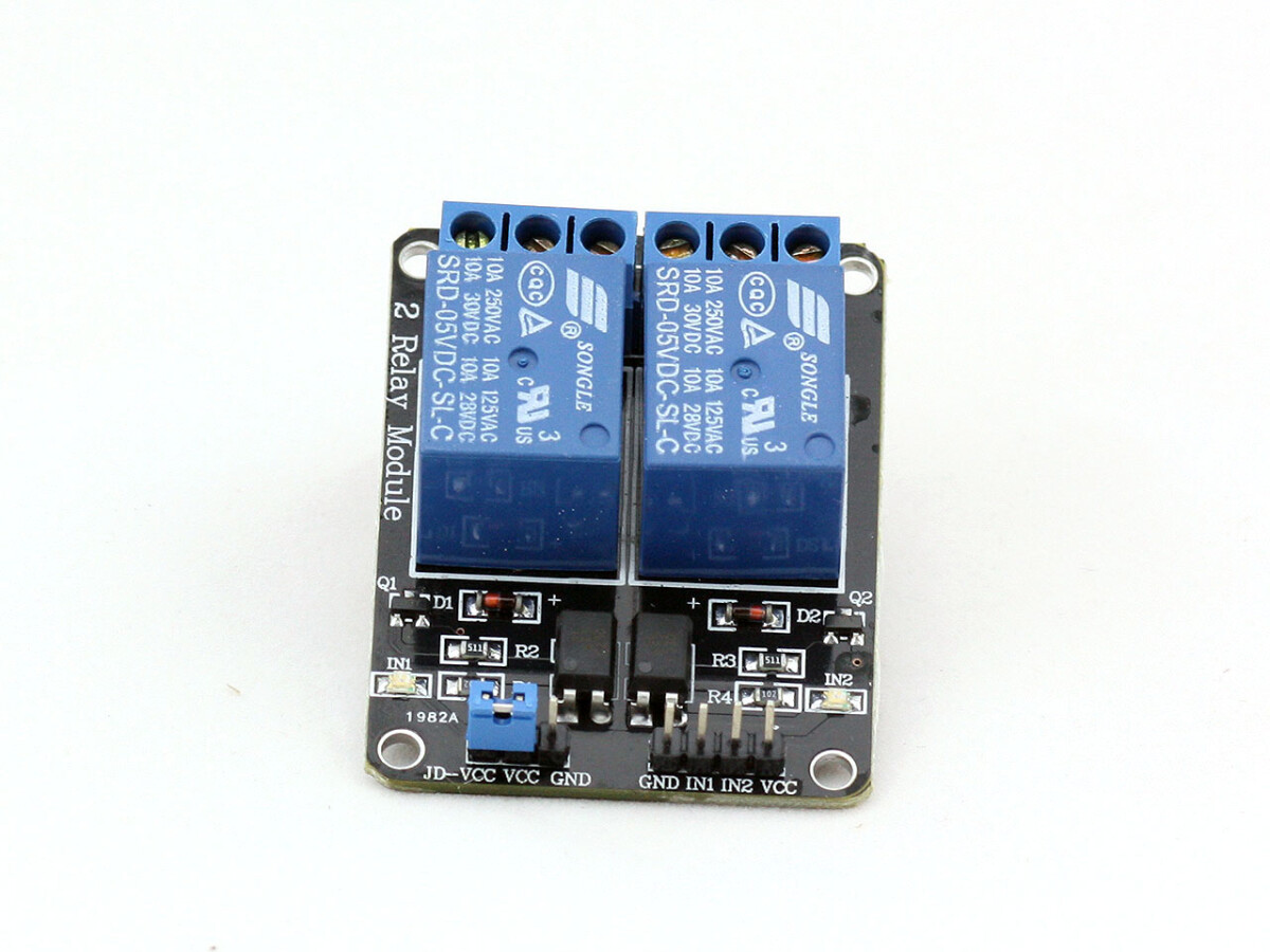5V/220V 2 Kanal Optokobling Relæ Skærm Kompatibel med Arduino