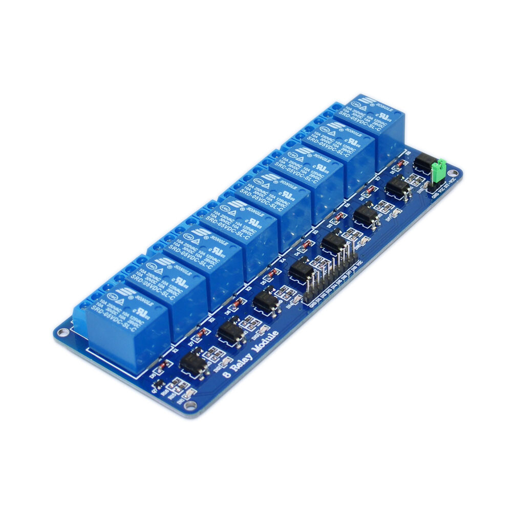 HIMALAYA 5V/220V 8 Kanal Optokoblere Relækompatibel med Arduino