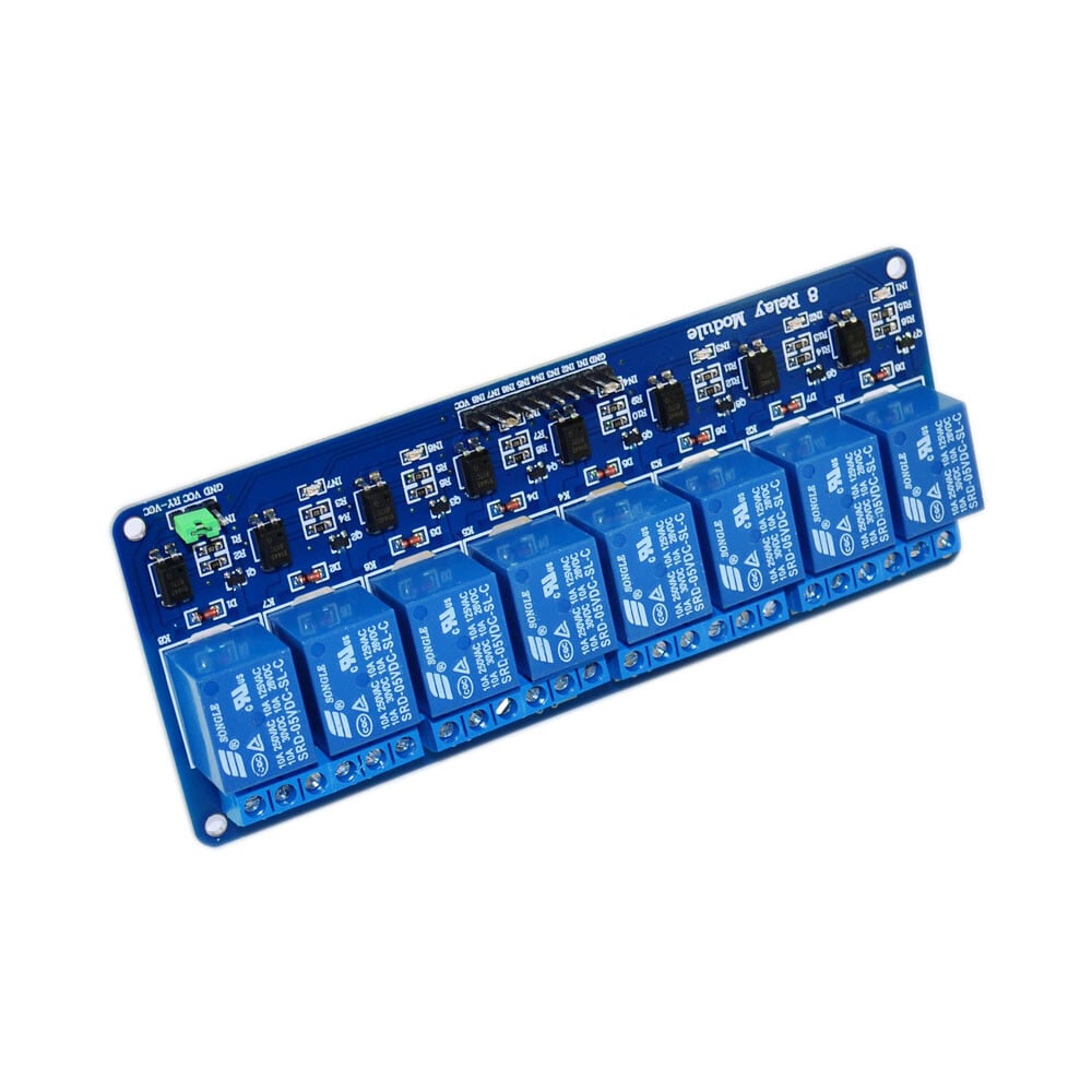 HIMALAYA 5V/220V 8 Kanal Optokoblere Relækompatibel med Arduino
