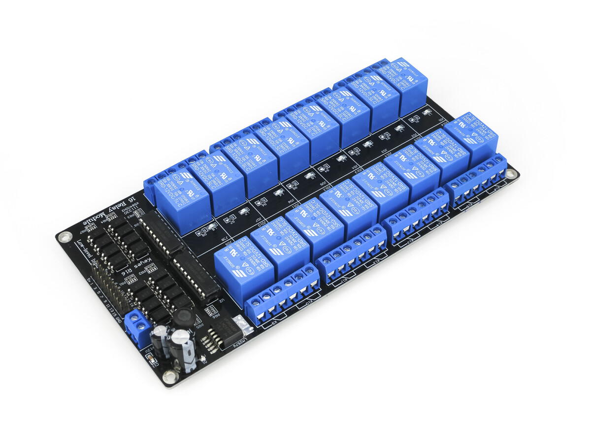 HIMALAYA 12V 16CH Optokoblere Relæskærm Kompatibel med Arduino