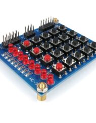 4x4 Matrixtastatur Modul 16 Taster, 8 LED'er for Arduino