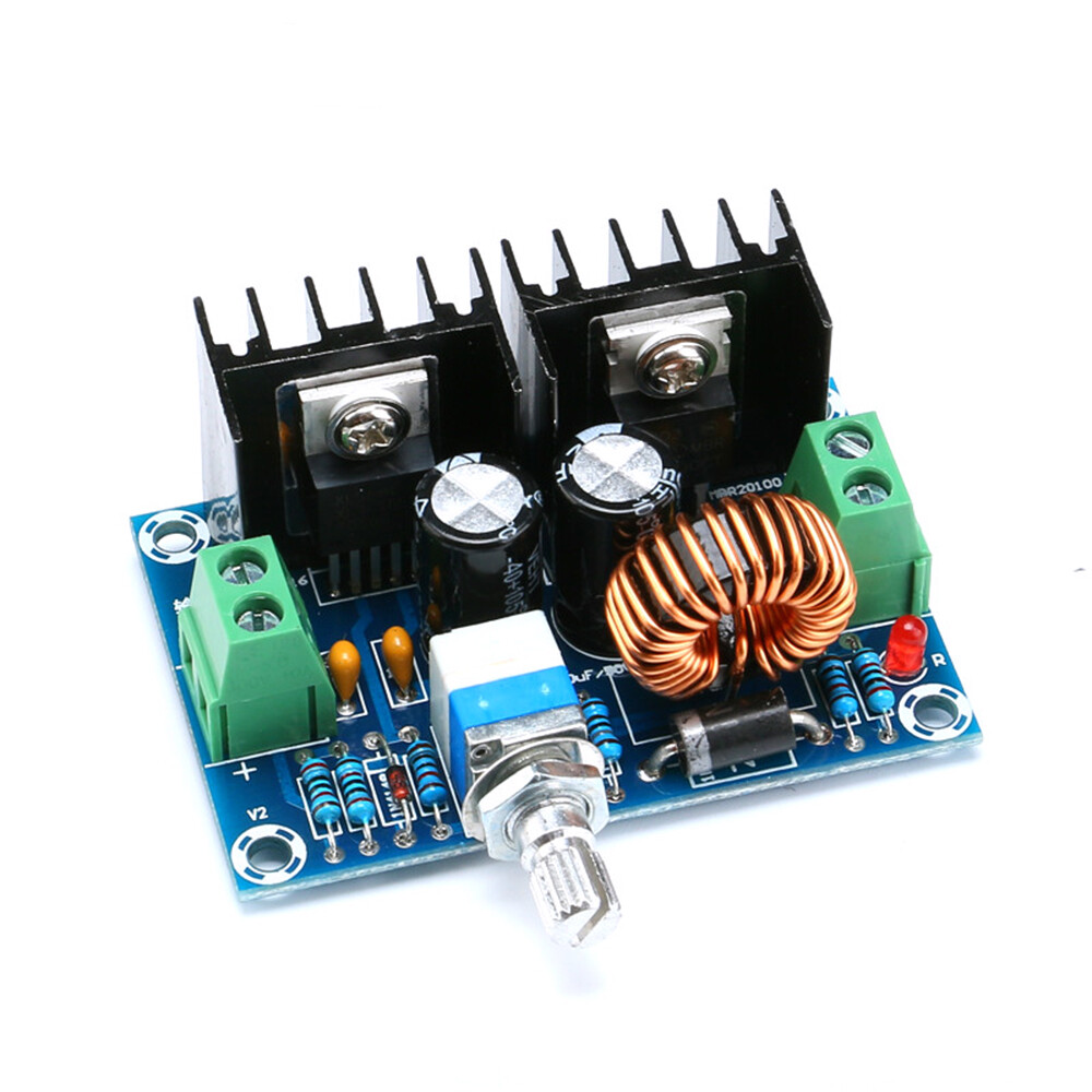 DC-DC 4V-40V til 1,25V-36V 200W 8A trin ned spændingsregulator strømodul XL4016