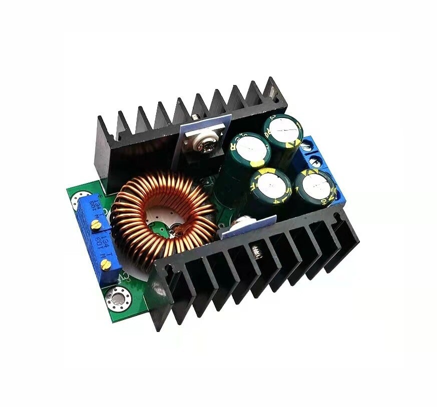 DC-DC 7-40V til 1,2-35V 300W 8A trinløs spændingsregulator strømforsyning med LED