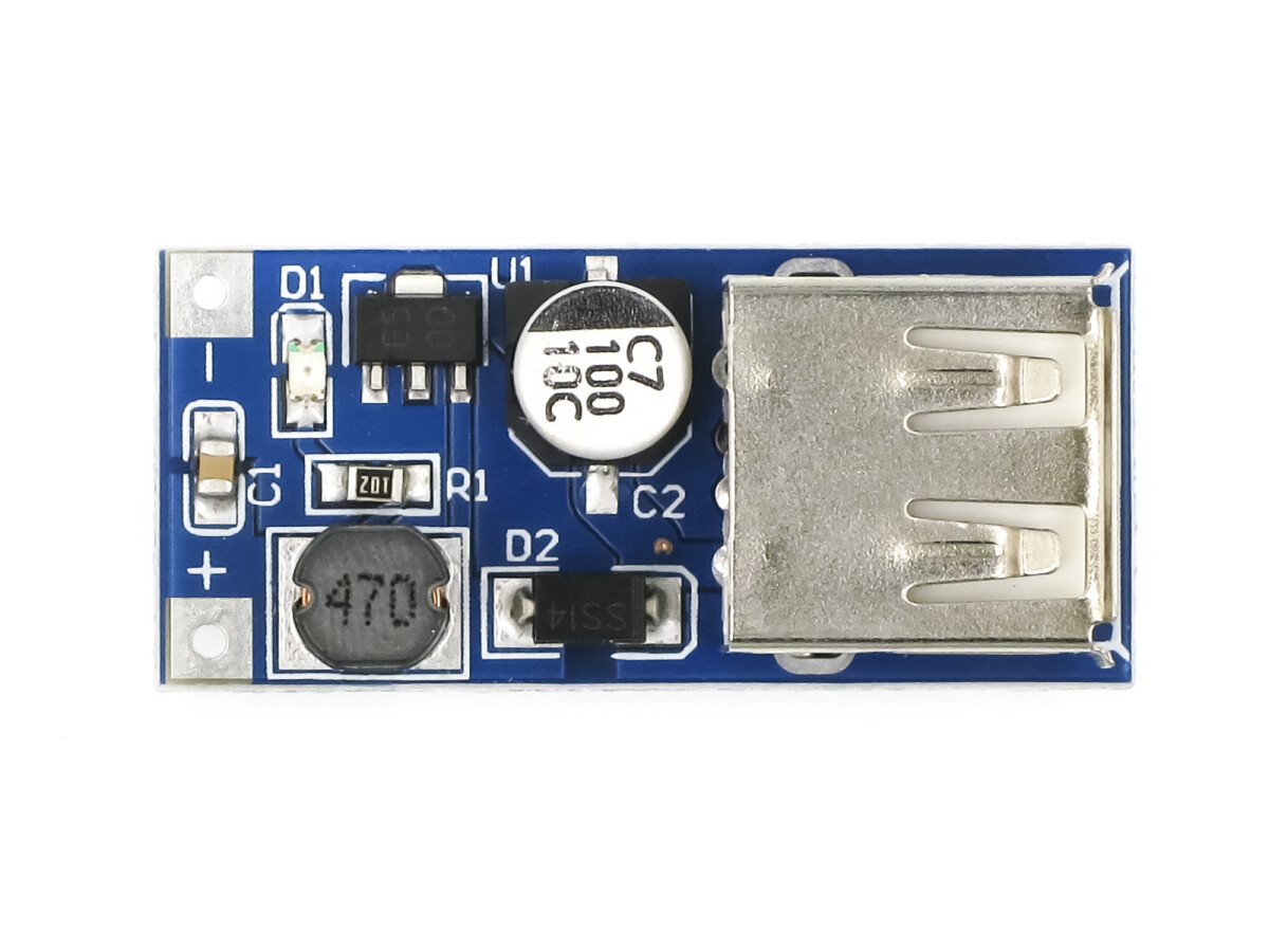 USB DC-DC 0,9–5V til 5V Step-Up Spændingsregulator Strømforsyning Konverter