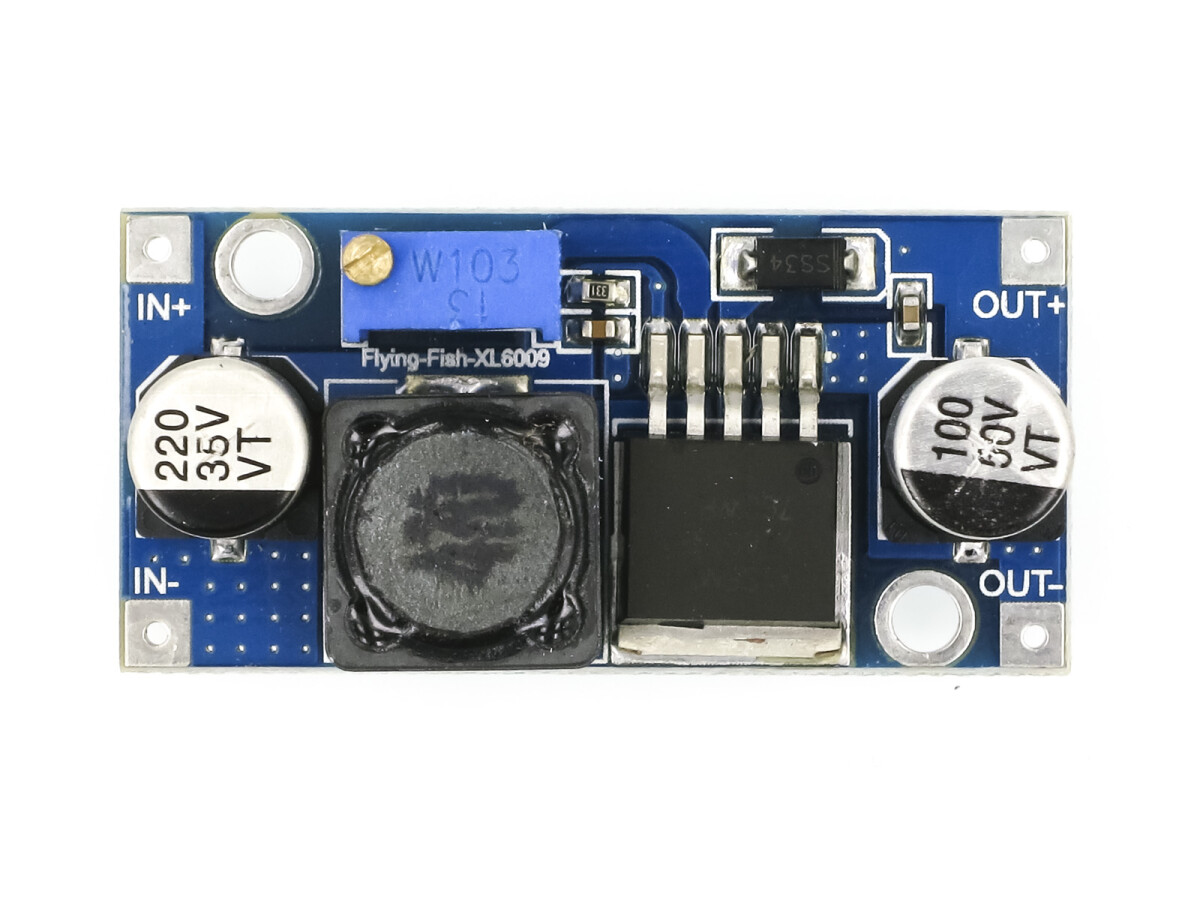 XL6009 DC-DC justerbar Step-Up spændingsregulator strømforsyning boost modul