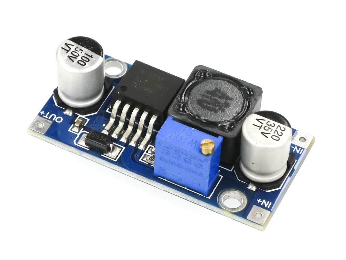 XL6009 DC-DC justerbar Step-Up spændingsregulator strømforsyning boost modul