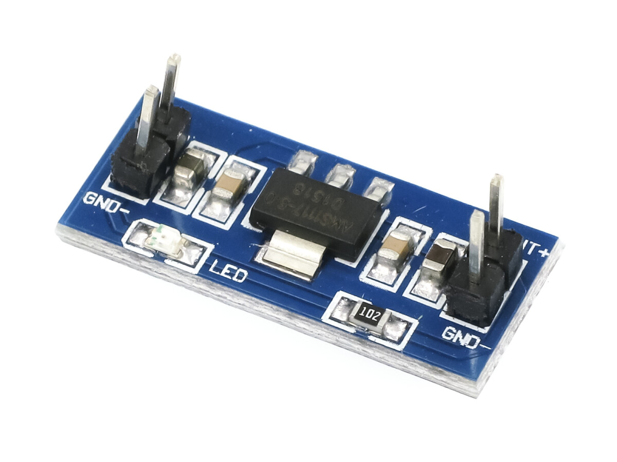 mini AMS1117-5 5V DC-DC Step-Down spændingsregulator, voltage regulator convertor
