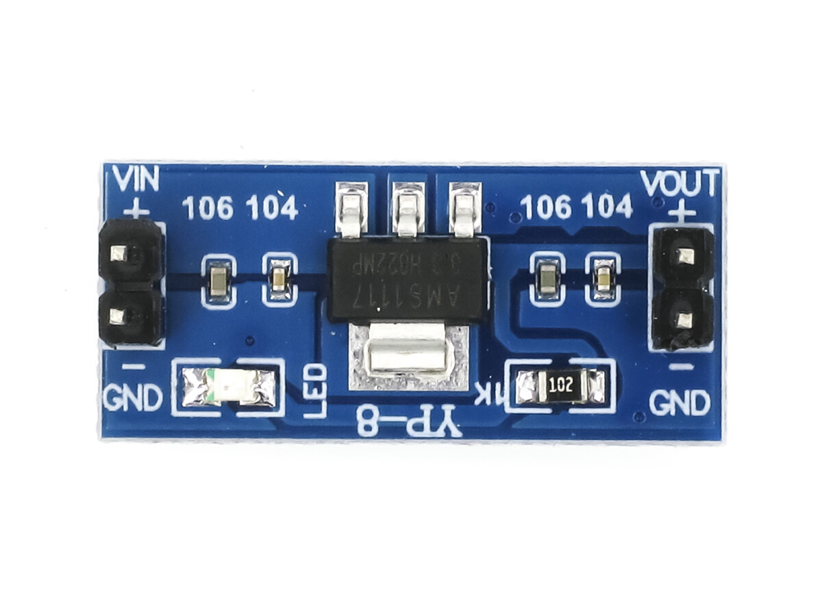 Mini AMS1117-3,3V DC-DC Step Down Spanningsregulator Voltage Regulator Convertor
