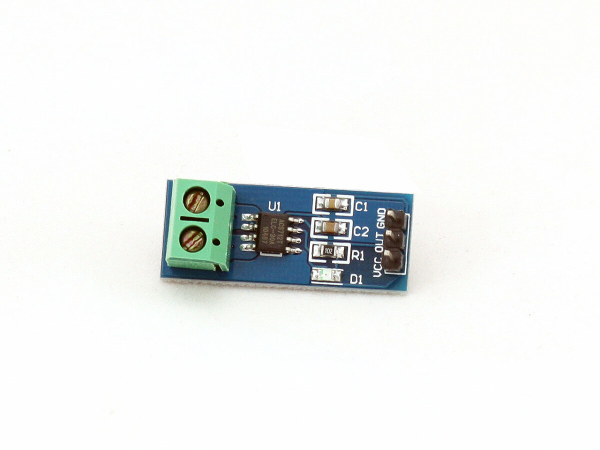 20A Strømsensor ACS712-20 med analog udgang
