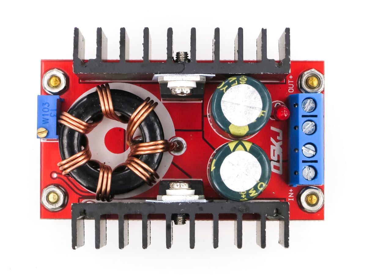 150W DC-DC 10-32V til 12-35V justerbar Step-UP strømforsyning, modul