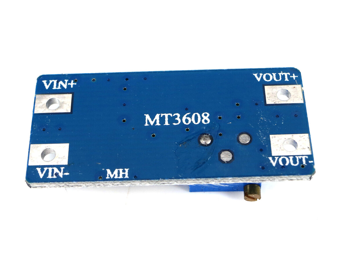 MT3608 Justerbar DC-DC Step-up Spændingsregulator Boost Voltage Regulator 2V-24V