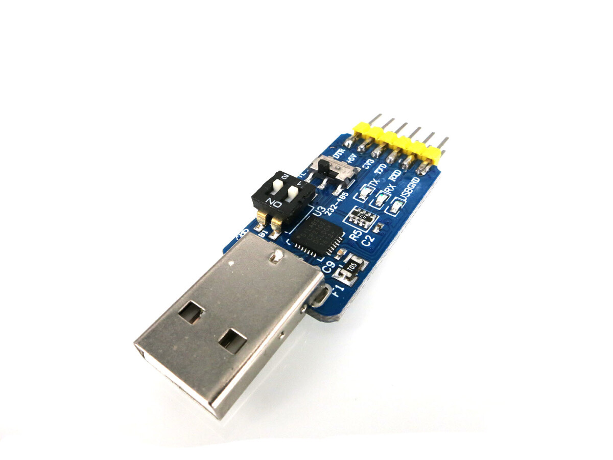 3,3V/5V USB til TTL-konvertermodul 2x6 ben CP2102 Kompatibel med Arduino