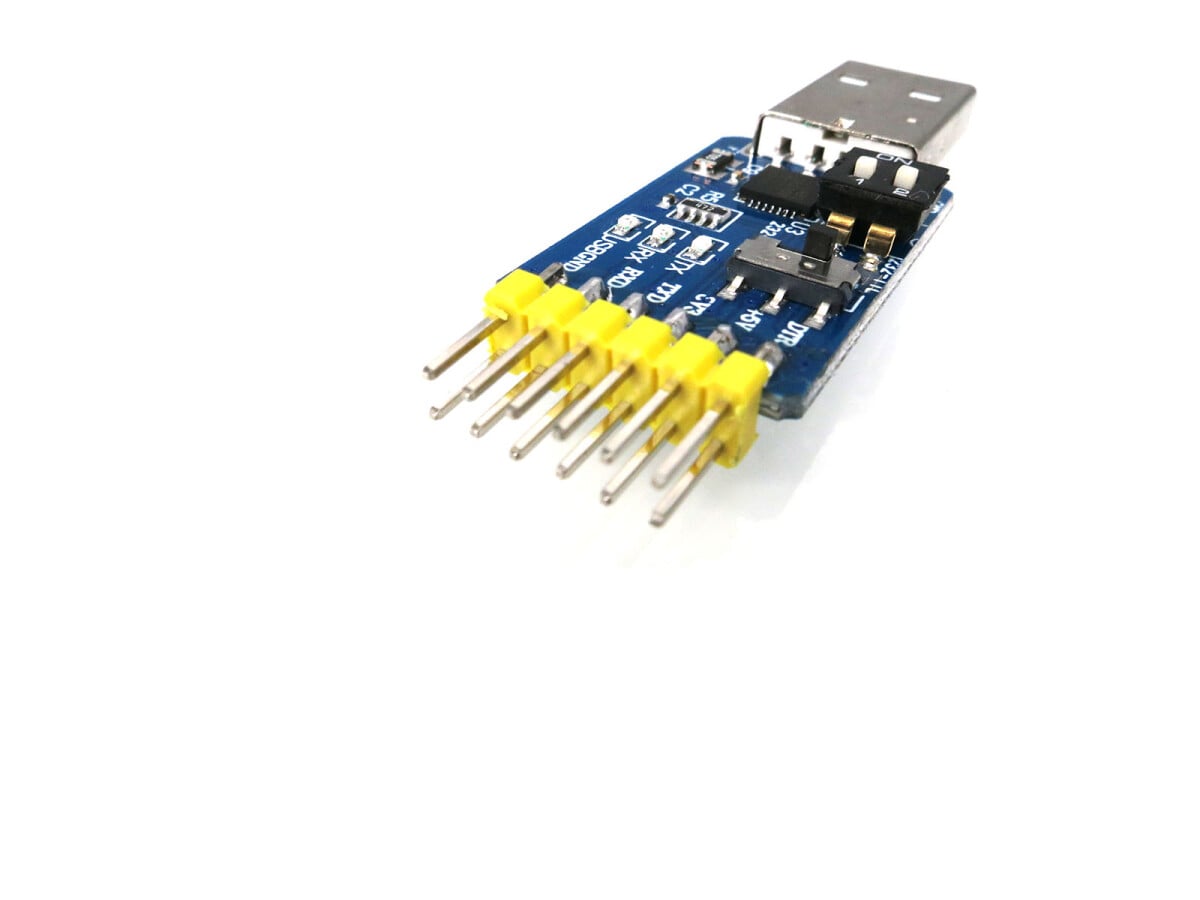 3,3V/5V USB til TTL-konvertermodul 2x6 ben CP2102 Kompatibel med Arduino
