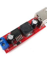 LM2596S DC-DC Step-down spændingsregulator, Dual USB 6-40V til 5V 3A strømforsyning