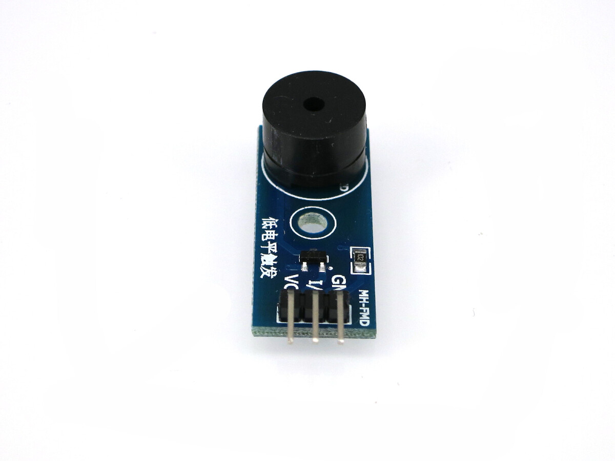Passiv piezoelektrisk buzzer-modul 3.3V - 5V DC, Generer toner ved forskellige frekvenser