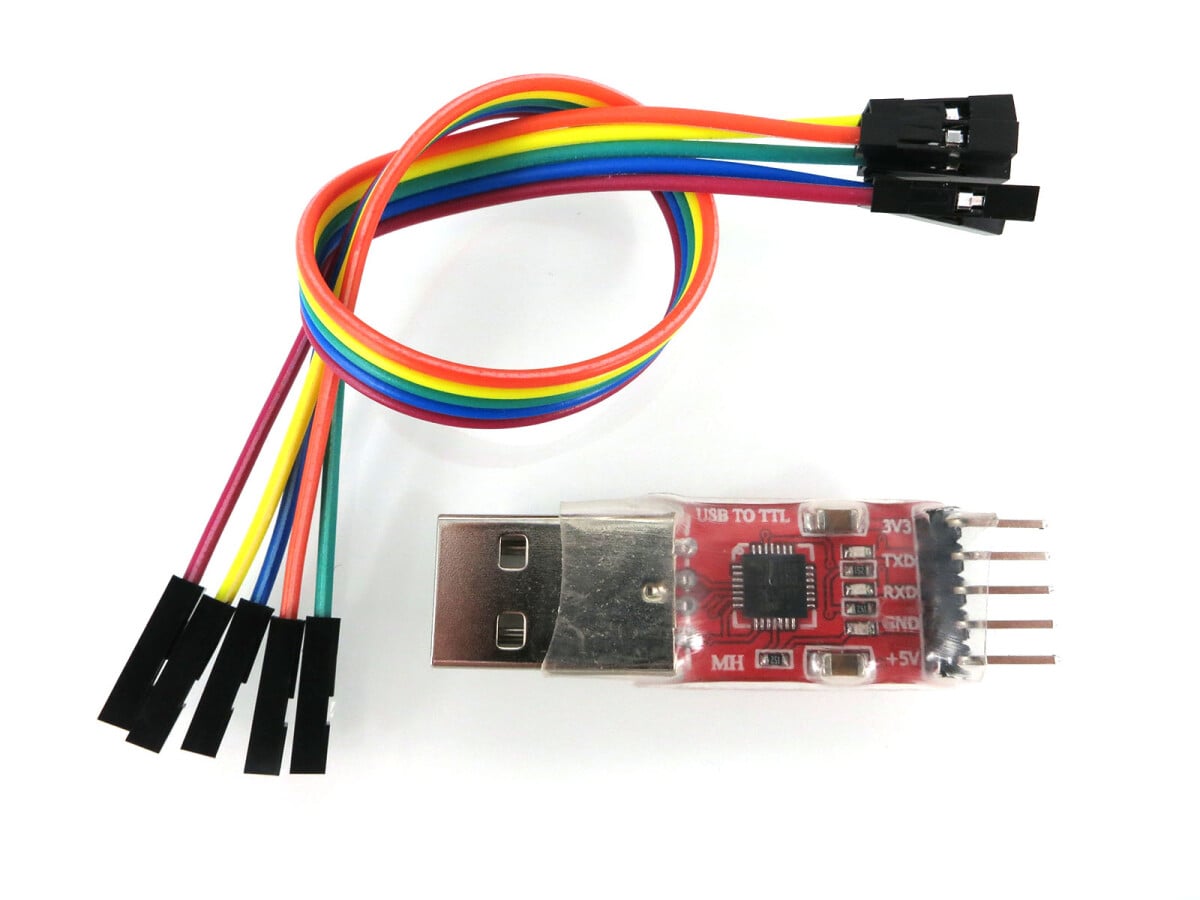 3,3V/5V USB til TTL-konverter UART 5-benet Serie STC CP2102 Kompatibel med Arduino