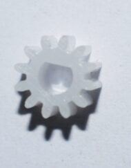 12 Zähne Motor-Plasttandhjul 3mm D-hul for N20 motor