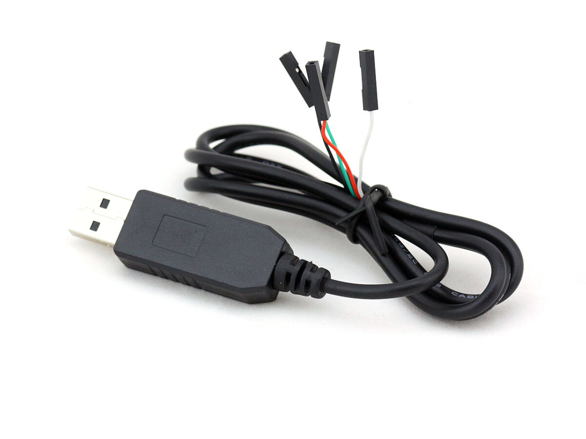 USB-til-TTL-seriekabel, 4-benet debugadapter, UART RS232 til Raspberry Pi
